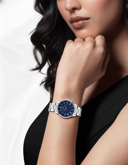 ROMAN QUEEN STAINLESS STEEL STRAP WITH JAPANESE MOVEMENT | WOMEN