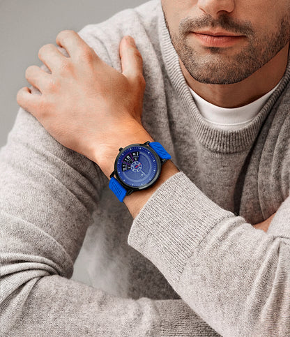 SILDATE SILICON STRAP WATCH | MEN