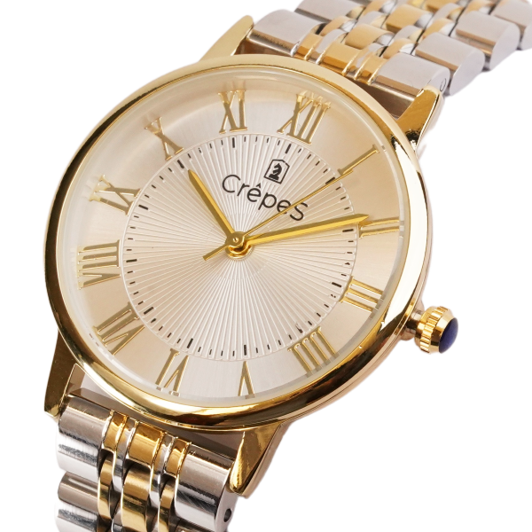 RAY ROMAN DUO TONE-GOLD STAINLESS STEEL | WOMEN