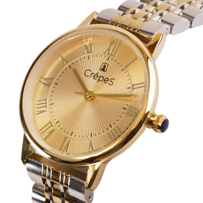 RAY ROMAN DUO TONE-GOLD STAINLESS STEEL | WOMEN