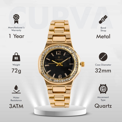 CURVA STONE GOLD | WOMEN