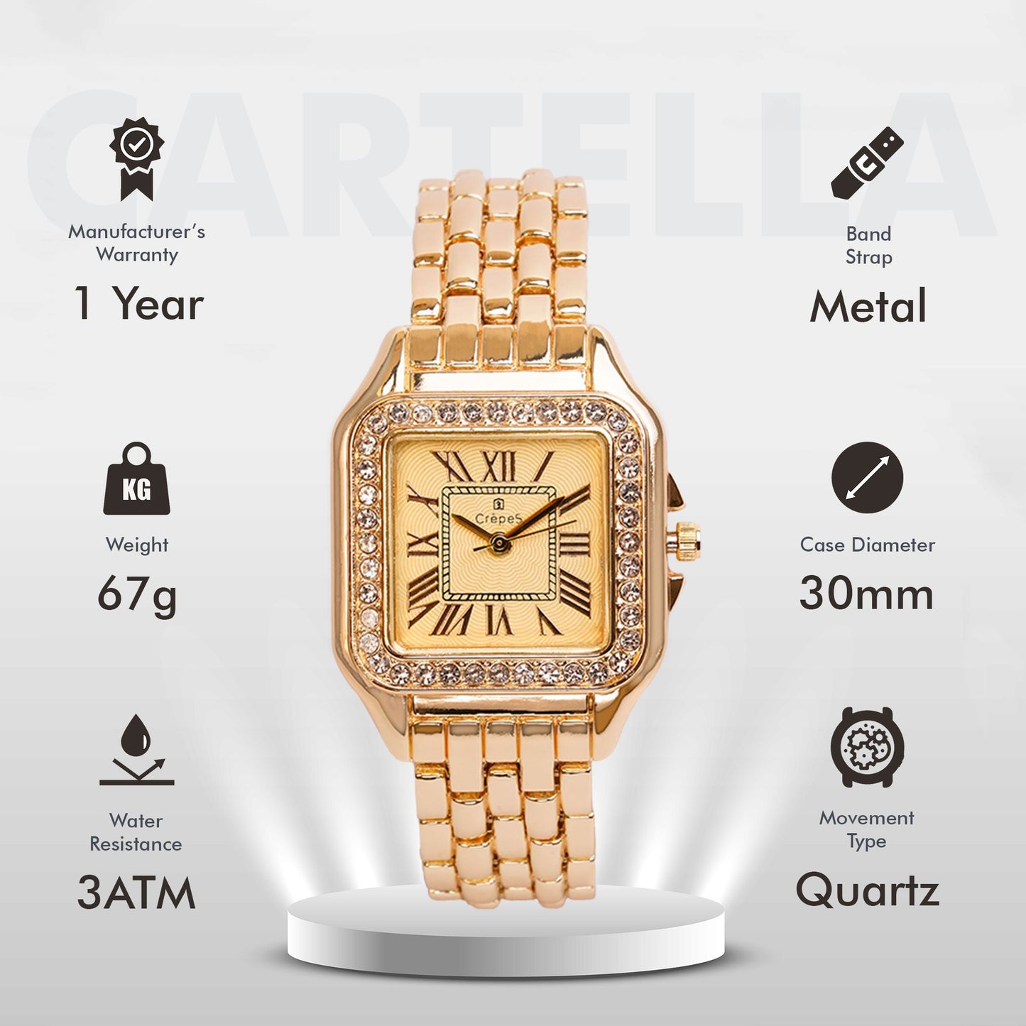 CARTELLA STONE GOLD | WOMEN