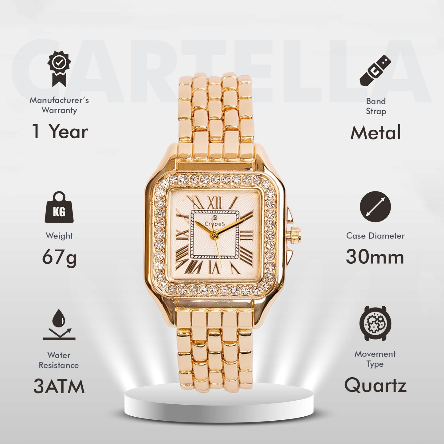 CARTELLA STONE GOLD | WOMEN