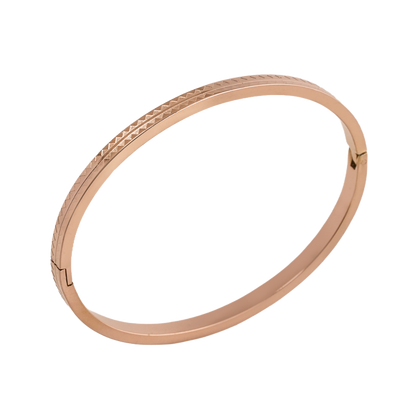 CrepeS Zigzag Rose Gold - SS Bracelet | Women