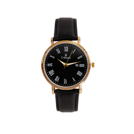 SUMMIT GOLD-BLACK BK LEATHER | MEN