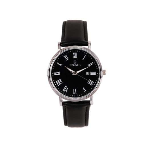 SUMMITSILVER-BLACK BK LEATHER | MEN